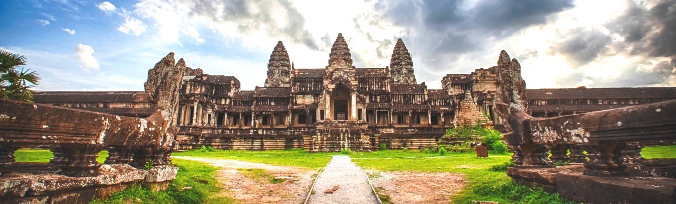 Angkor Wat, der berühmteste Tempel Kambodschas, wurde 1992 als UNESCO-Weltkulturerbe anerkannt