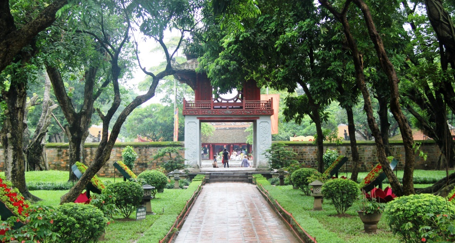 Die erste Universität des Landes - Literaturtempel Hanois