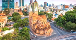 Gerade im Zentrum der Stadt zählt die Kathedrale Notre Dame zu den beliebtesten Reiseziele von Saigon