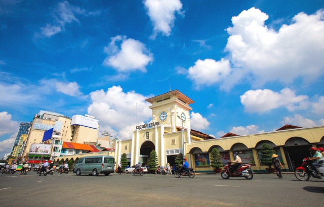 Ben Thanh Markt gehört zu den nicht-zu-verpassenden Attraktionen in der dynamischen Stadt Vietnams