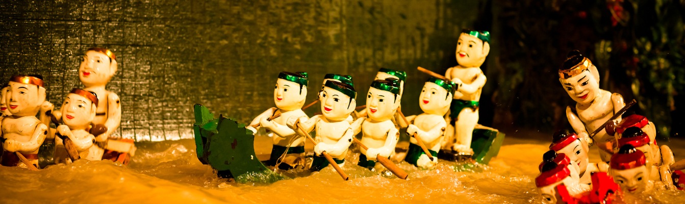 Die älteste Kunstform des Nordvietnam - Wasserpuppen
