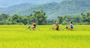 Radfahren in Mai Chau