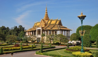 Tag 6 : Phnom Penh - Stadtbesichtigung - Hauptstadt von Kambodscha