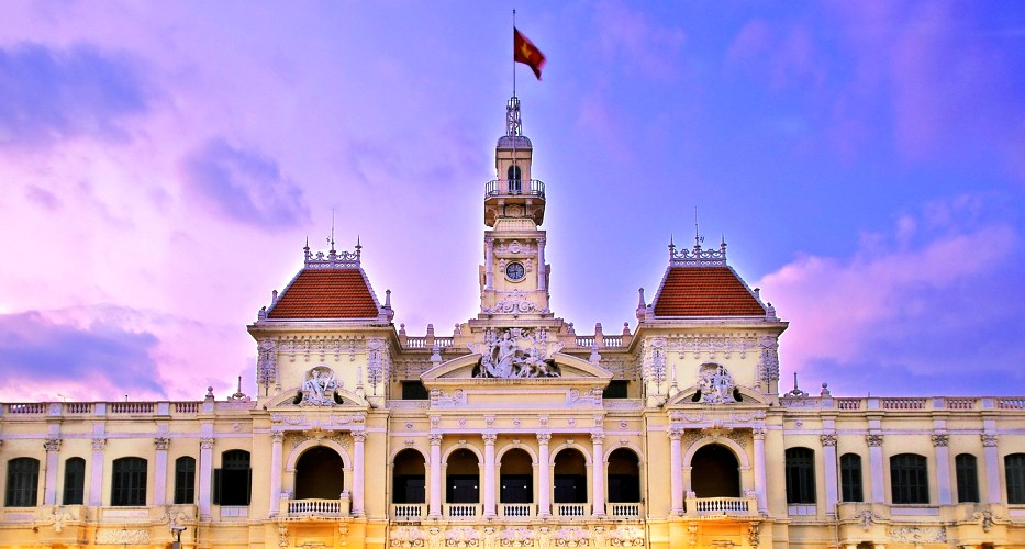 Das Rathaus von Saigon - ein Highlight auf Ihrer Besichtigungstour in Saigon