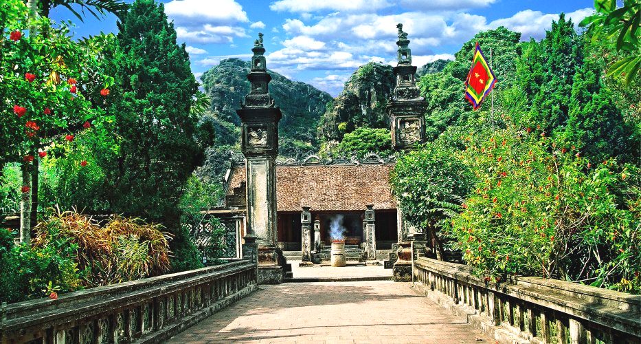 Tempel zum Widmen von Kaiser Dinh Tien Hoang, Ninh Binh, Vietnam