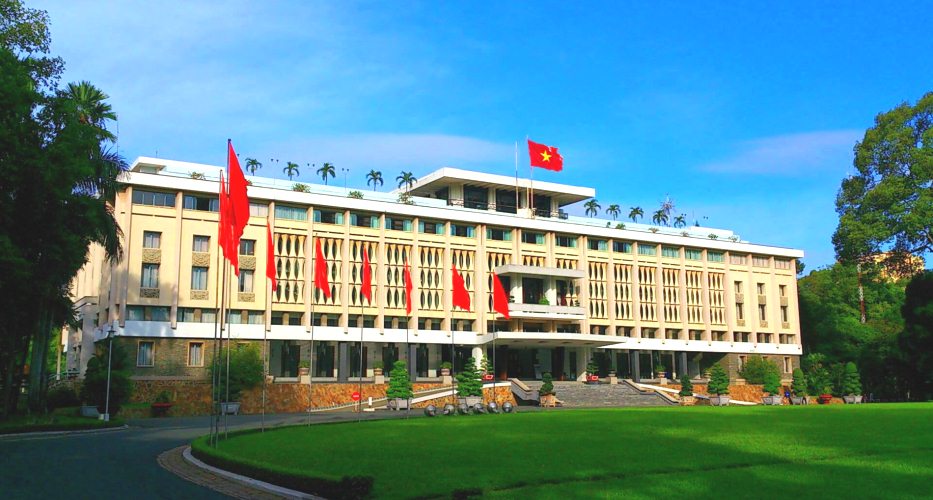Der Palast der Wiedervereinigung, Ho-Chi-Minh-Stadt, Vietnam