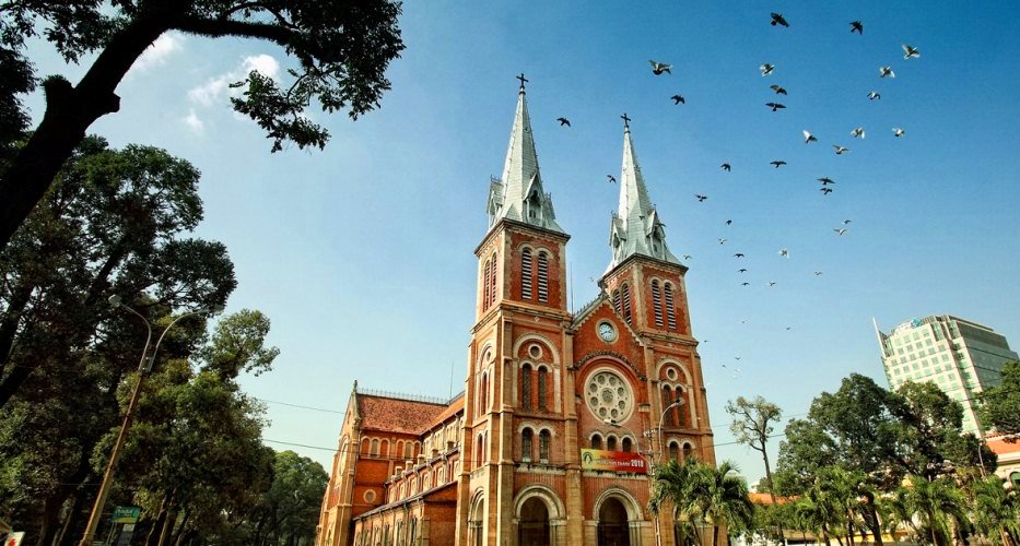 Notre Dame Kathedrale - ein architektonisches Symbol der Ho-Chi-Minh-Stadt
