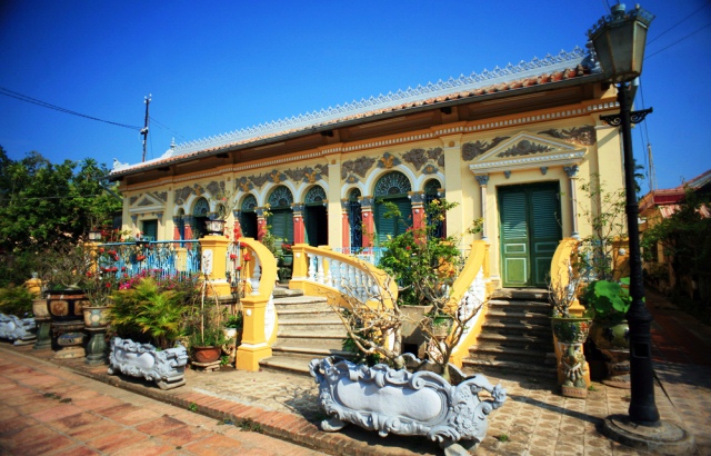 Das Gemeindehaus Binh Thuy zählt zu den wichtigsten Gebäuden in Can Tho