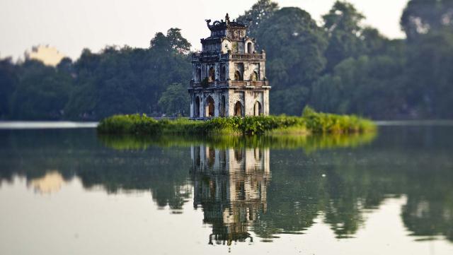 Hoan Kiem See gilt immer noch als das kulturelle Herz von Hanoi