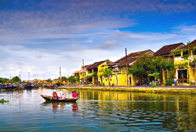 Thu Bon Fluss, Hoi An