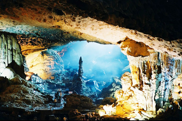 Trinh Nu Grotte von Halong-Bucht